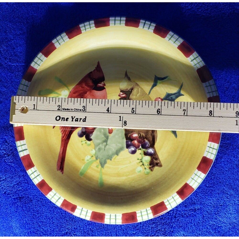 Beautiful Lenox “Winter Greetings Everyday Cardinal” Holiday Plate - Picture 7 of 9